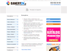 Tablet Screenshot of banery24.pl